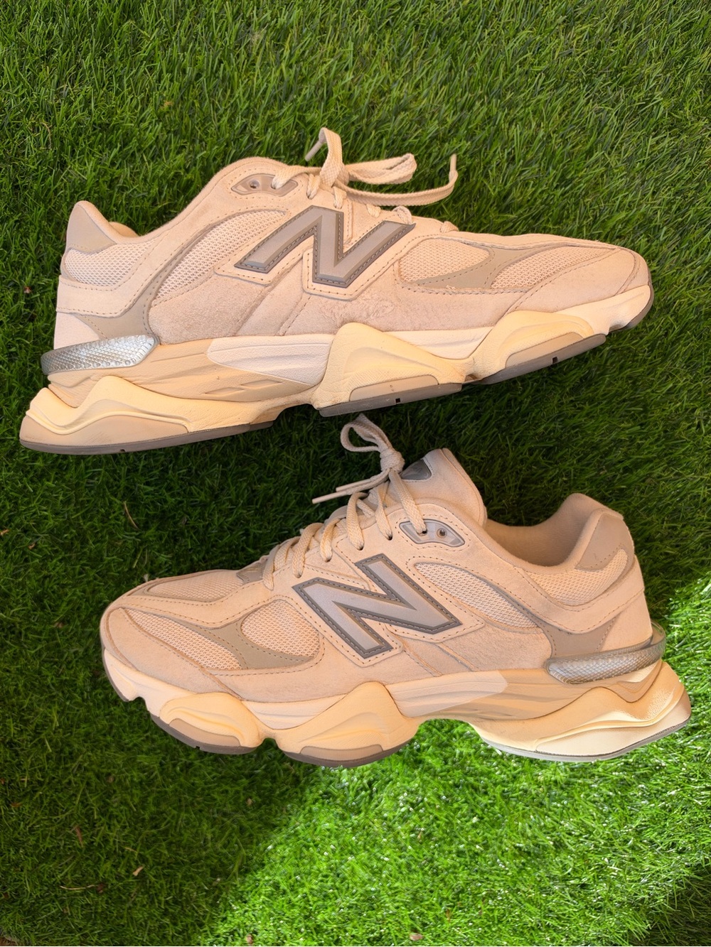 New Balance 9060 Beige/Tan Neutral Comfort Sneakers